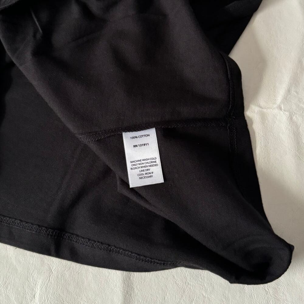 LNA Strong Shoulder Tee in Black Size L - Picture 6 of 8